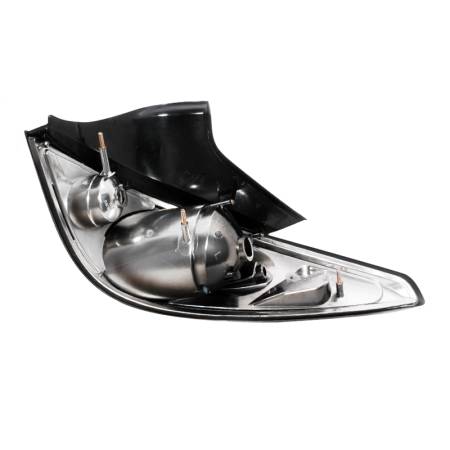 Spec'D Tuning Products - Spec-D 2005-2010 Pontiac G6 Coupe Tail Lights (Chrome Housing/Clear Lens)