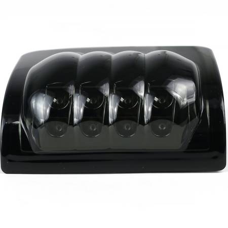 Spec'D Tuning Products - Spec-D 2008-2016 Ford F-250/F-350/F-450/F-550/F-650 LED Towing Side Mirror Lights (Chrome Housing/Smoke Lens)