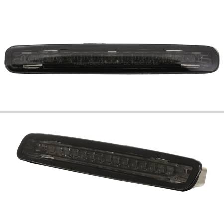 Spec'D Tuning Products - Spec-D 2005-2009 Ford Mustang LED 3rd Brake Tail Light (Chrome Housing/Smoke Lens)