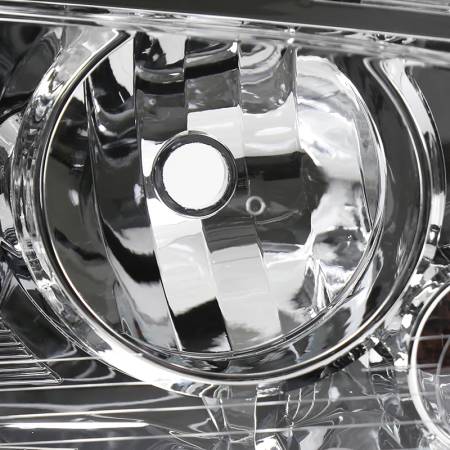 Spec'D Tuning Products - Spec-D 2006-2010 Dodge Charger Factory Style Headlights (Chrome Housing/Clear Lens)