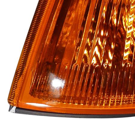 Spec'D Tuning Products - Spec-D 1990-1991 Honda Civic 2/3DR Corner Lights (Chrome Housing/Amber Lens)