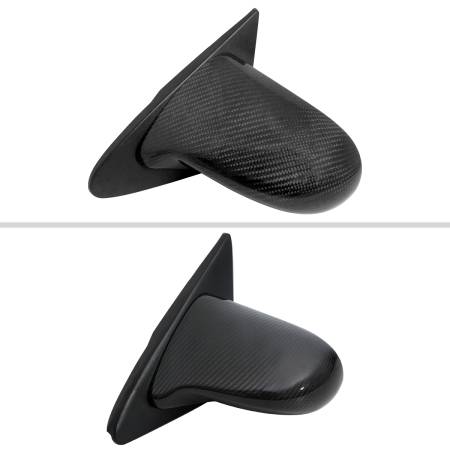 Spec'D Tuning Products - Spec-D 2002-2006 Acura RSX Carbon Fiber Shell Power Spoon Mirrors