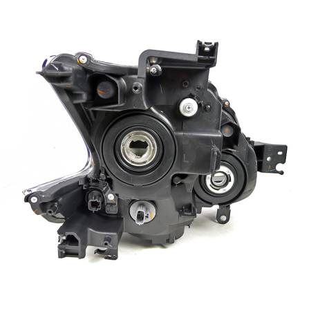 Spec'D Tuning Products - Spec-D 2009-2014 Nissan Maxima Projector Headlights w/ Amber Reflectors (Matte Black Housing/Clear Lens)