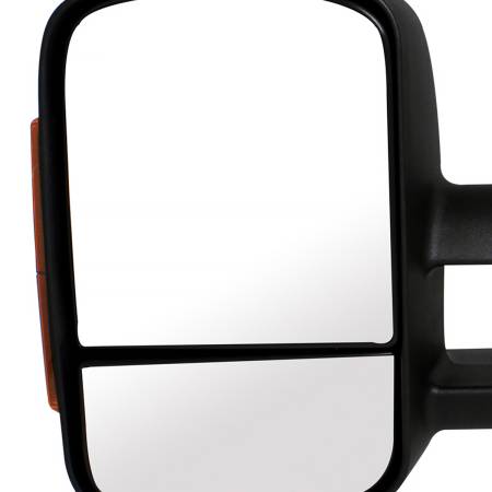 Spec'D Tuning Products - Spec-D 2007-2014 Chevrolet Silverado/Suburban/Avalanche/Tahoe GMC Sierra/Yukon/Yukon XL Power Heated Towing Mirrors w/ Smoke Lens LED Turn Signal Lights