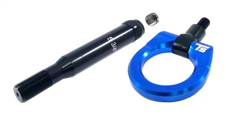 Torque Solution - Torque Solution Billet Rear Tow Hook (Blue) - 08-14 Subaru WRX / STI