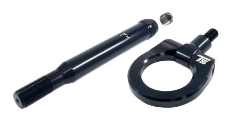Torque Solution - Torque Solution Billet Rear Tow Hook (Black) Subaru WRX / STI 2015+
