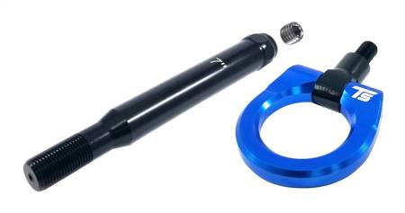 Torque Solution - Torque Solution Billet Rear Tow Hook (Blue) Subaru WRX / STI 2015+