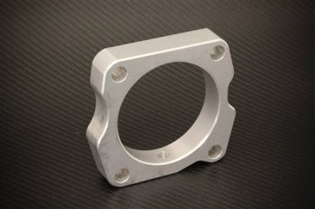 Torque Solution - Torque Solution Throttle Body Spacer (Silver): Honda S2000 06+ AP2