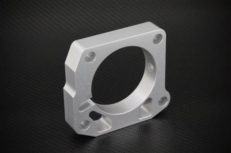 Torque Solution - Torque Solution Throttle Body Spacer (Silver): Honda S2000 2000-2005 AP1