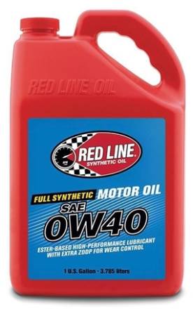 Red Line Synthetic Oil - Red Line Oil 0W40 Synthetic Motor Oil 1 Gallon