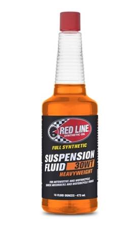 Red Line Synthetic Oil - Red Line Oil Suspension Fluid Synthetic Heavyweight 30WT 16oz