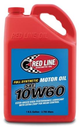 Red Line Synthetic Oil - Red Line Oil 10W60 Synthetic Motor Oil 1 Gallon