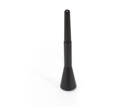 Torque Solution - Torque Solution Black Billet Shorty Antenna : Ford Mustang 2010-2012