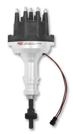 MSD Ignition - MSD Dist Ford 302, ProBillet, Small Blk Cap