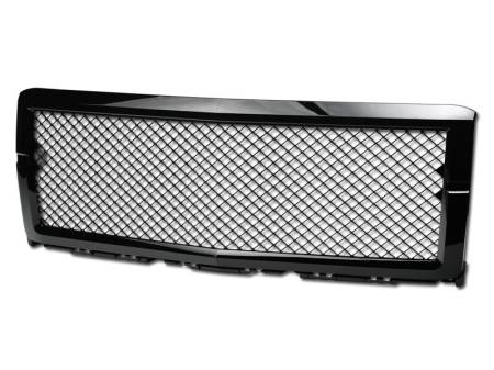 I3 Enterprise - I3 2014-2015 Chevy Silverado - Horizontal - Front Grill - Black