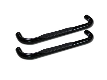 I3 Enterprise - I3 99-09 Chevy Silverado Regular Cab Stainless Steel Side Step Bar (Black)
