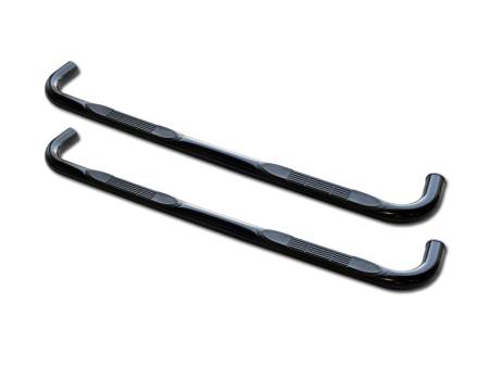 I3 Enterprise - I3 14 Silverado/Sierra 1500 Double Cab (Body Mount) Side Step Bar (Black)Design Same As Wb