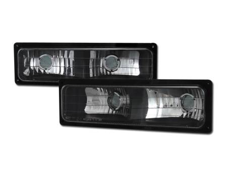 I3 Enterprise - I3 88-98 Chevy/Gmc C10 Fullsize Truck/Suv Bumper Parking Lights (Jdm Black)