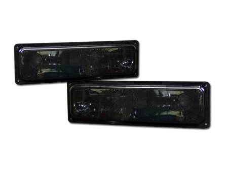 I3 Enterprise - I3 88-98 Chevy/Gmc C10 Fullsize Truck/Suv Bumper Parking Lights (Smoke)