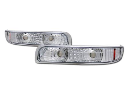I3 Enterprise - I3 99-03 Chevy Silverado / 00-06 Suburban/Tahoe Bumper Parking Lights W/Amber (Euro)