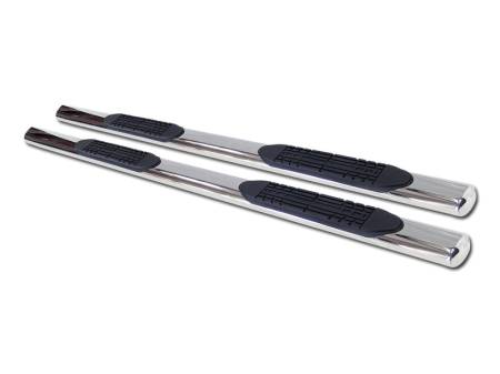 I3 Enterprise - I3 1999-2016 Ford F250 Crew Cab 4" Stainless Steel Oval 201 Side Step Bar (Chrome)