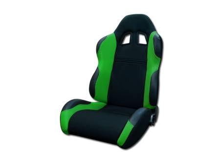 I3 Enterprise - I3 Turino Sport Series-Black/Green(Left) Sport Seat (Indy)