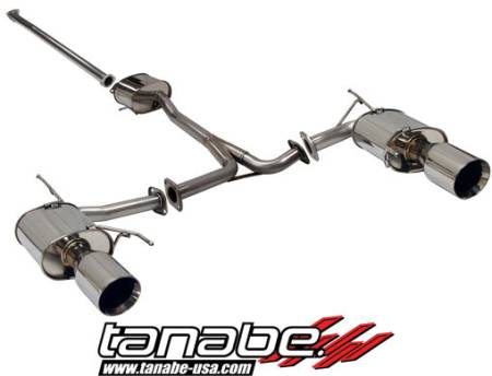 TANABE & REVEL RACING PRODUCTS - Tanabe Medalion Touring Exhaust System 04-08 Acura TL 3.2L
