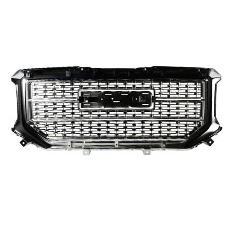 Spec'D Tuning Products - Spec-D 2016-2018 GMC Sierra 1500 Chrome ABS Denali Style Grille