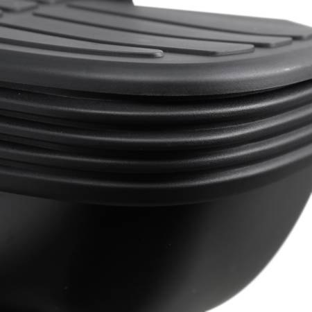 Spec'D Tuning Products - Spec-D 1988-2000 Chevrolet GMC C/K 1500/2500/3500 Fleetside Black Stainless Steel Factory Style Replacement Rear Step Bumper