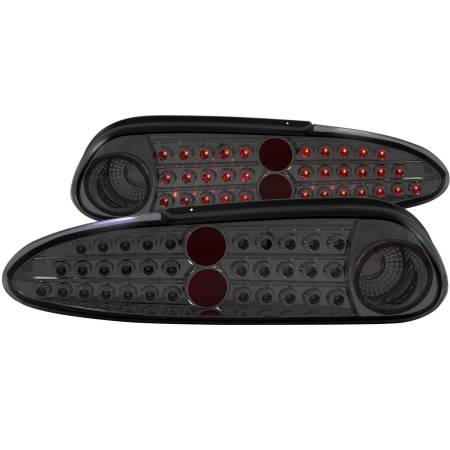 ANZO Headlights, Tail Lights and More  - ANZO 1993-2002 Chevrolet Camaro LED Taillights Smoke
