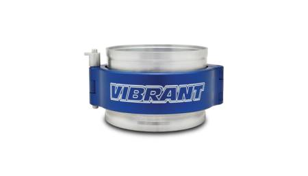 Vibrant Performance - Vibrant Performance HD Clamping System Assembly for 3in. OD Tubing - Blue Clamp