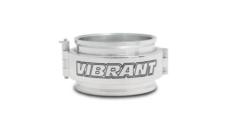 Vibrant Performance - Vibrant Performance HD Clamp Full Assembly for 3.5in OD Tubing - Polished Clamp