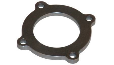 Vibrant Performance - Vibrant Performance K03/K04 Turbo Discharge Flange (4 Bolt) for VW 1.8T stock Turbos Mild Steel 1/2in Thick