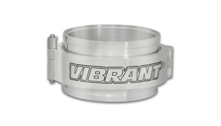 Vibrant Performance - Vibrant Performance HD Clamp Full Assembly for 4in OD Tubing - Polished Clamp