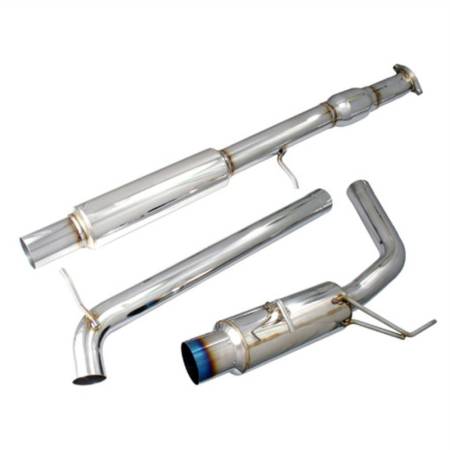 Injen - Injen 06-09 Eclipse 3.8L V6 76mm Cat-back Exhaust w/ Titanium tip (Includes Catalytic Converter)