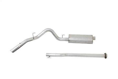Gibson Performance Exhaust - Gibson 15-19 Ford F-150 King Ranch 5.0L 3in Cat-Back Single Exhaust - Aluminized