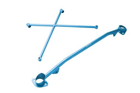 Megan Racing - Megan Racing Race-Spec Strut Tower Bars for Honda S2000 00-09 (BLUE)
