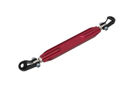 Megan Racing - Megan Racing Rear Lower Bar for Honda Civic 01-05 - Red
