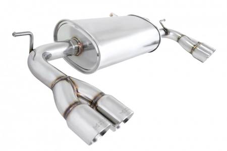 Megan Racing - Megan Racing Axle Back Exhaust System: Hyundai Genesis Coupe 2010-12 2.0 Turbo/V6 Stainless Roll Tips