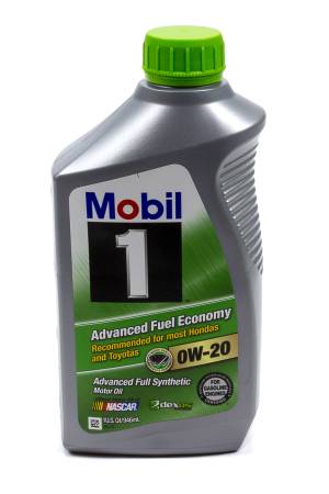 Mobil 1 - Mobil 1 Motor Oil - Advanced Fuel Economy - 0W20 - Synthetic - 1 qt - Each