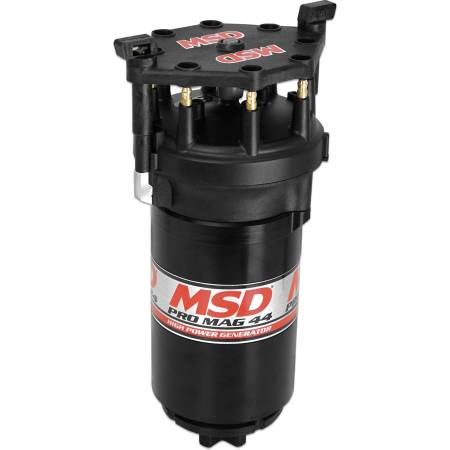 MSD Ignition - MSD Generator, 44A Pro Mag Black Std Cap CW