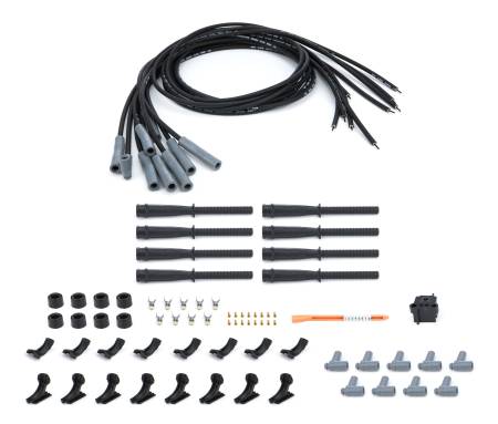 MSD Ignition - MSD Wire Set, Black Super Conductor, Single Hemi