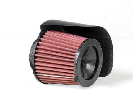 BMC FILTERS - BMC Universal 90mm Conical Carbon Racing Filter w/Shield