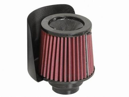 BMC FILTERS - BMC Universal 90mm Conical Carbon Racing Filter w/Shield & Reducer