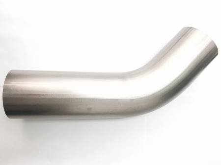Ticon Industries - Ticon Industries 2.5" Titanium 45� Mandrel Bend - 1.5D Radius - 1mm/.039" Wall - 4" Leg / 6" Leg