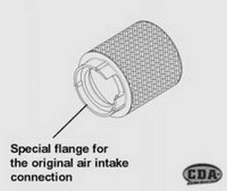 BMC FILTERS - BMC 03+ Audi A3 II Series 1.6L 16V / 2.0 FSI Carbon Dynamic Airbox Kit