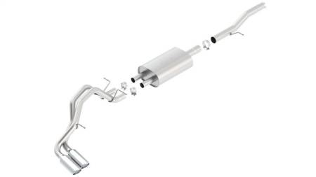 Borla - Borla 09-14 Avalanche/Suburban/Yukon XL 5.3L AT 2WD/4WD Truck Side Exit SS Catback Exhaust