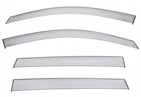 WellVisors - WellVisors Side Window Deflectors Chevrolet Traverse 09-17 Premium Series