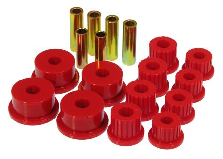 Prothane - Prothane 94-01 Dodge Ram 2/4wd Rear Spring & Shackle Bushings - Red