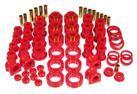 Prothane - Prothane 94-01 Dodge Ram 4wd V6/8 Total Bushing Kit - Red